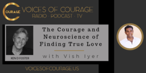 Voices of Courage Episode 052 with guest Vish Iyer Show Graphic