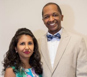 Photo of Dr. Robert Carter III and Dr. Kirti Salwe Carter